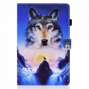 Flip Case Für Samsung Galaxy Tab A7 Bergwolf