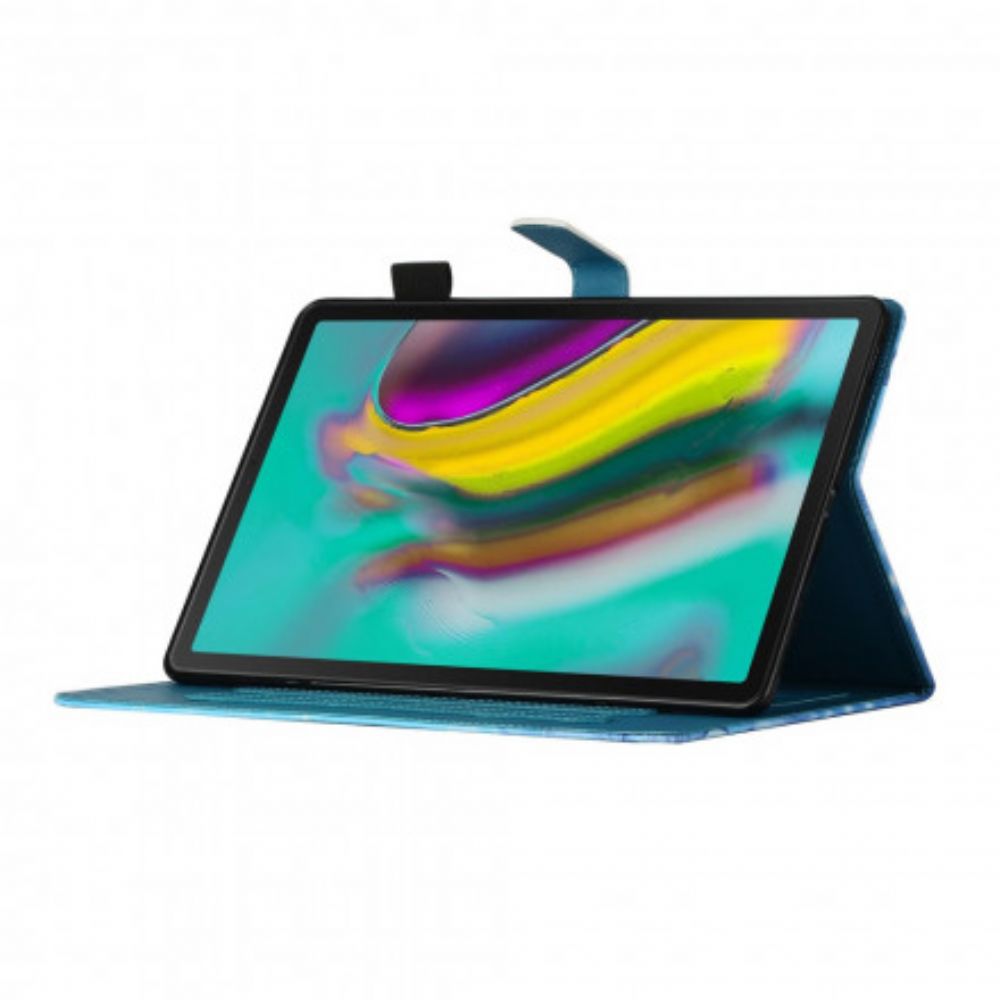 Flip Case Für Samsung Galaxy Tab A7 Blühende Zweige