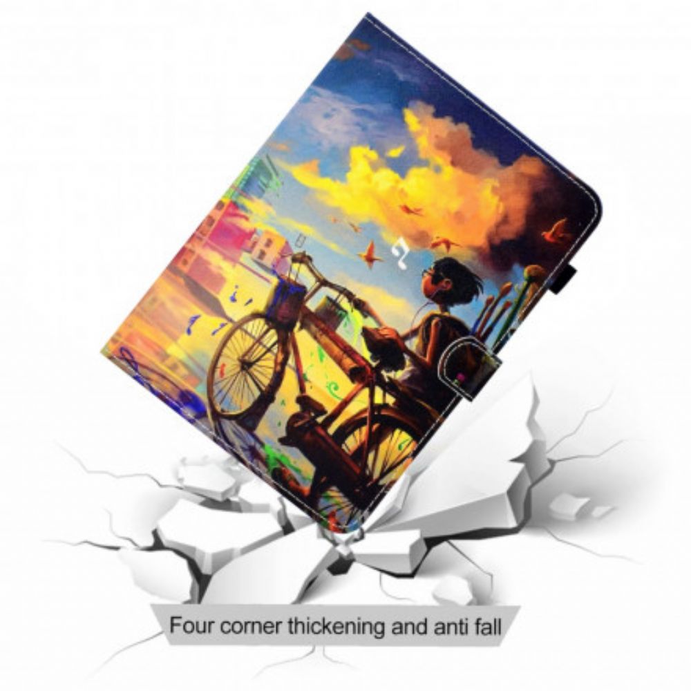 Flip Case Für Samsung Galaxy Tab A7 Fahrrad Art.-nr