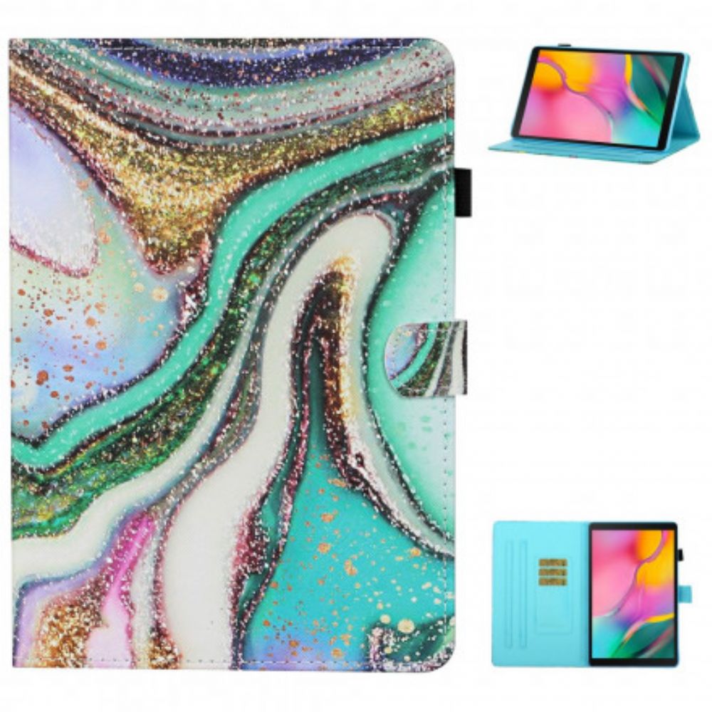 Flip Case Für Samsung Galaxy Tab A7 Künstlerisch