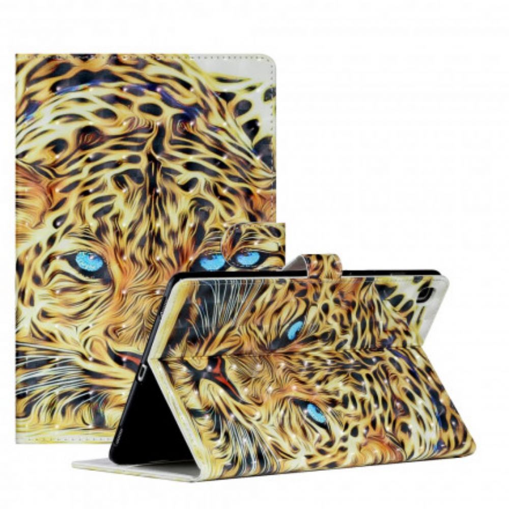 Flip Case Für Samsung Galaxy Tab A7 Leopard