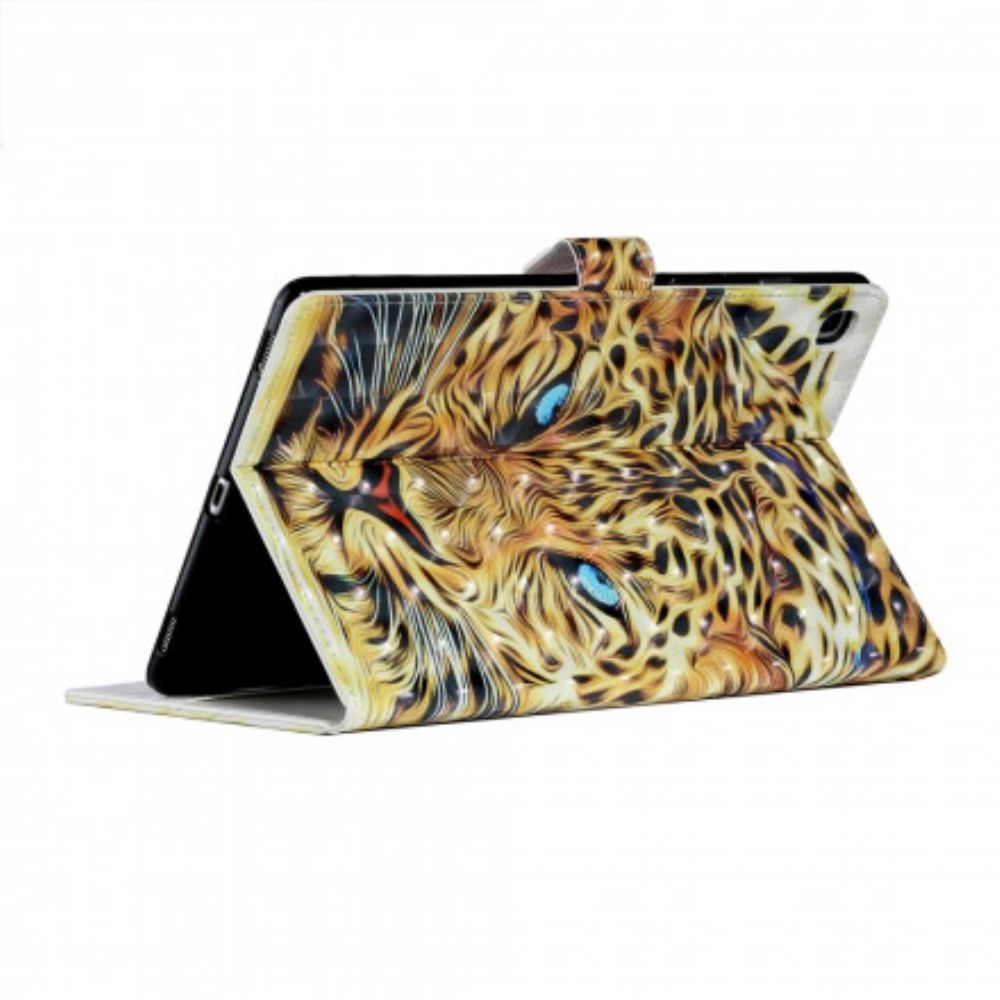 Flip Case Für Samsung Galaxy Tab A7 Leopard