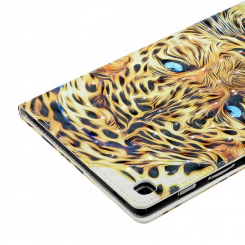 Flip Case Für Samsung Galaxy Tab A7 Leopard