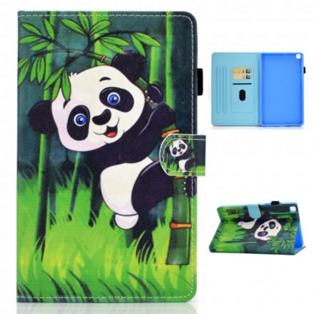 Flip Case Für Samsung Galaxy Tab A7 Panda