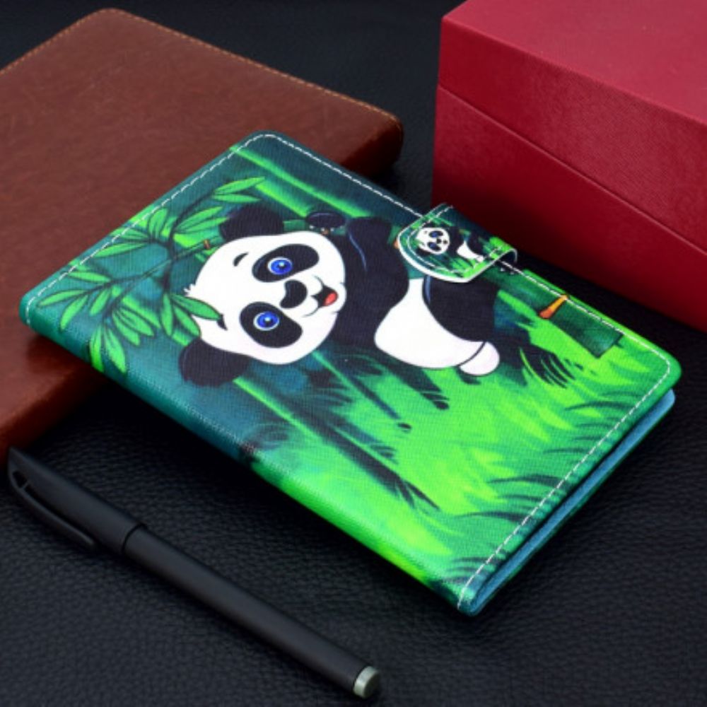 Flip Case Für Samsung Galaxy Tab A7 Panda