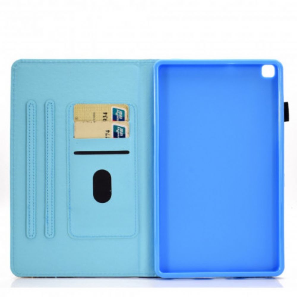 Flip Case Für Samsung Galaxy Tab A7 Panda