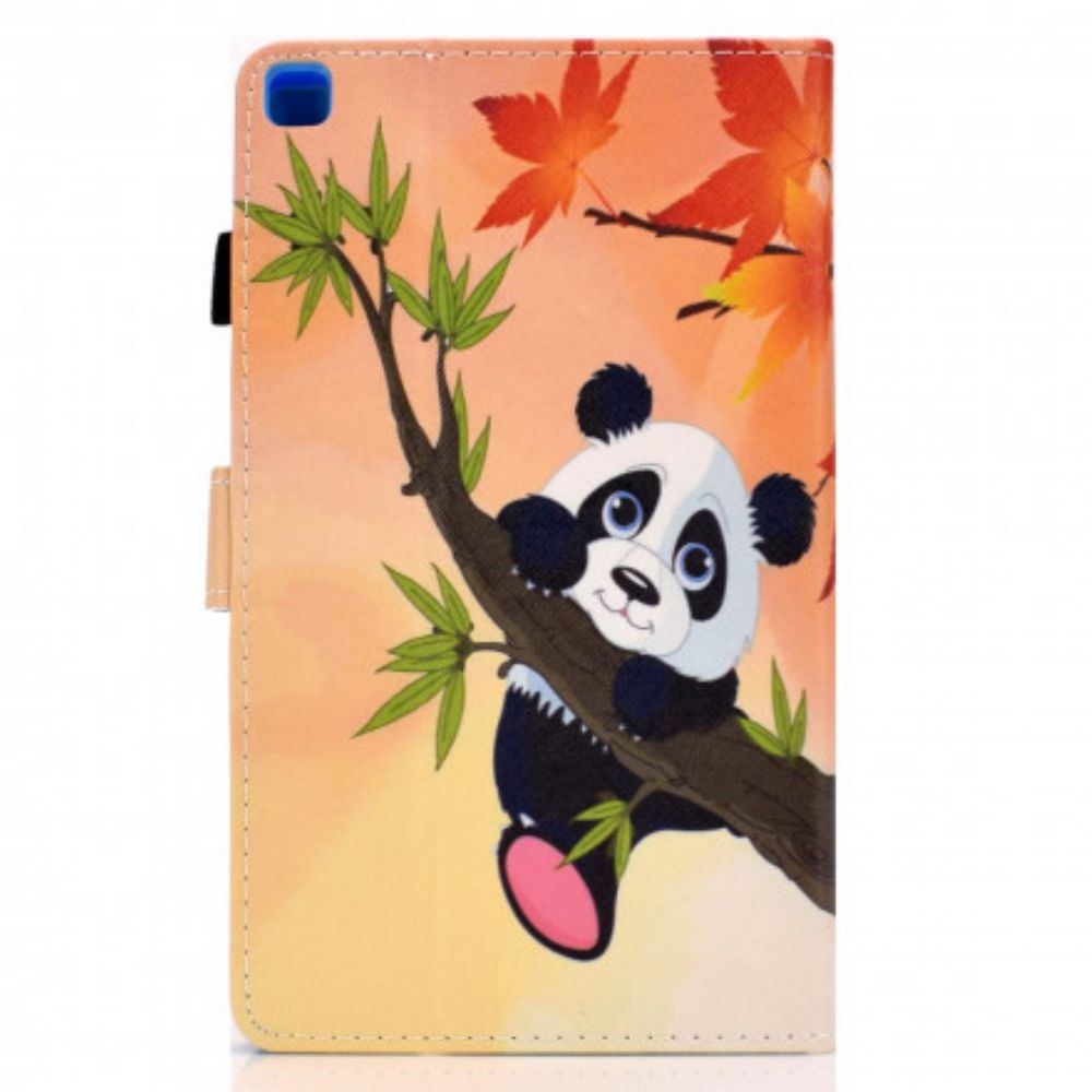 Flip Case Für Samsung Galaxy Tab A7 Süßer Panda