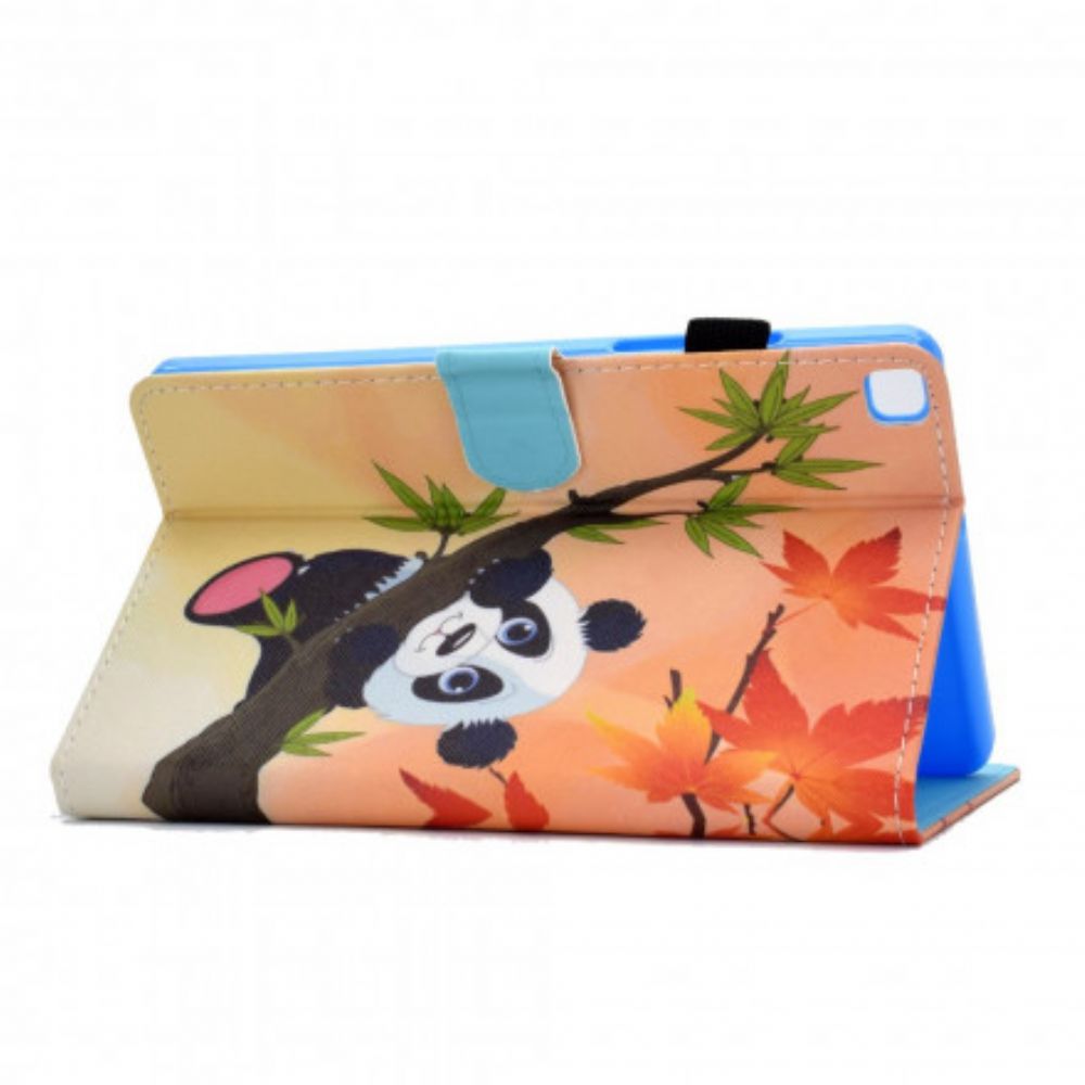 Flip Case Für Samsung Galaxy Tab A7 Süßer Panda