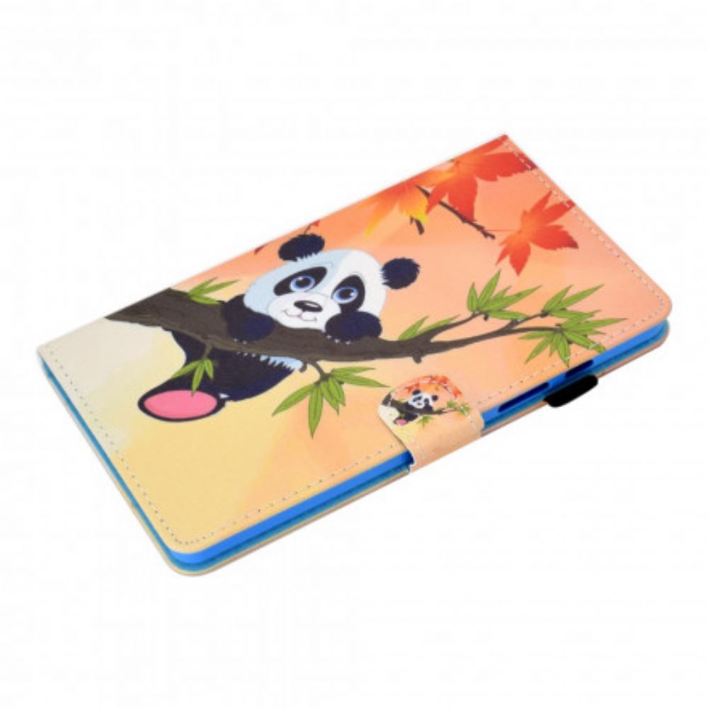 Flip Case Für Samsung Galaxy Tab A7 Süßer Panda