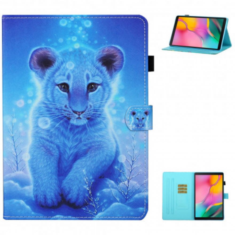 Flip Case Für Samsung Galaxy Tab A7 Tigerbaby