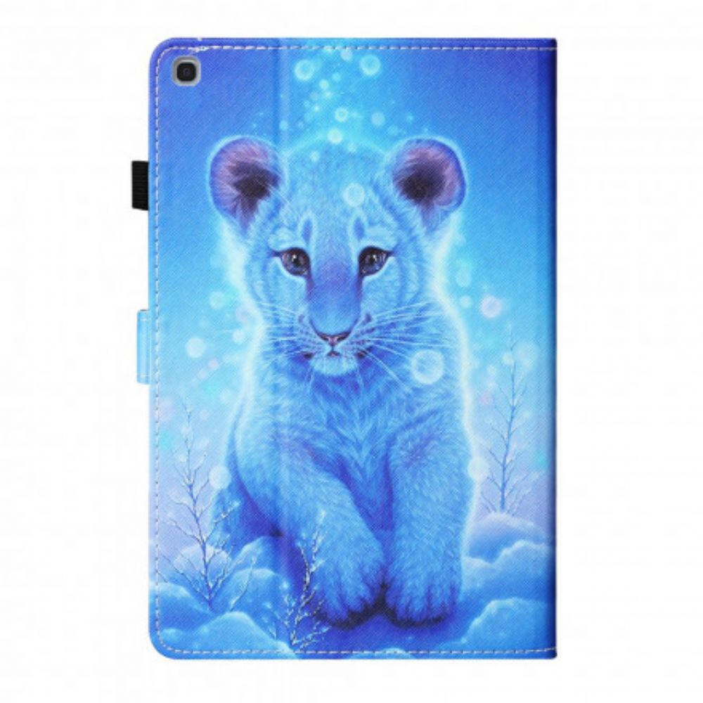 Flip Case Für Samsung Galaxy Tab A7 Tigerbaby