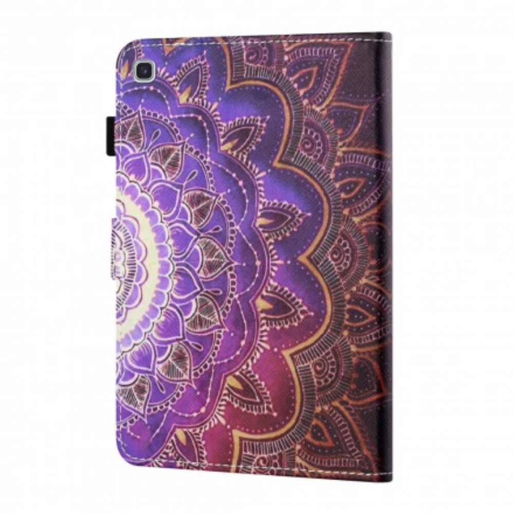 Lederhüllen Für Samsung Galaxy Tab A7 Mandala-kunst