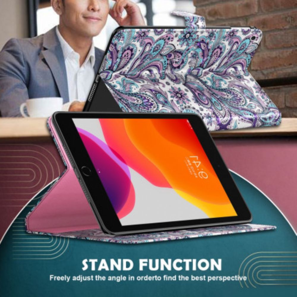 Lederhüllen Für Samsung Galaxy Tab A7 Paisley-muster