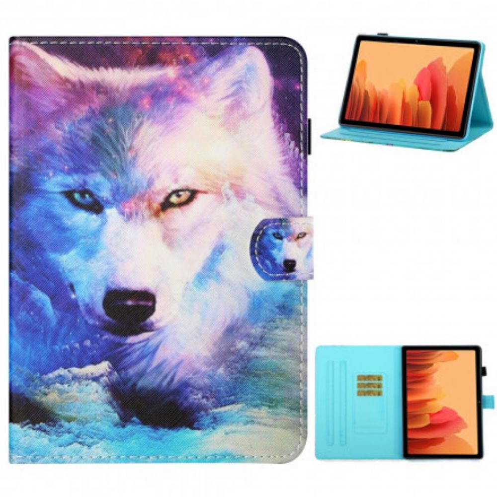 Lederhüllen Für Samsung Galaxy Tab A7 Wolf Art.-nr