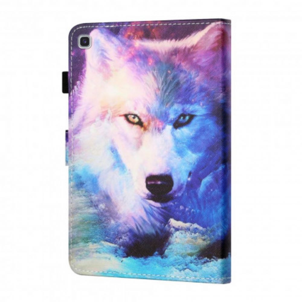 Lederhüllen Für Samsung Galaxy Tab A7 Wolf Art.-nr