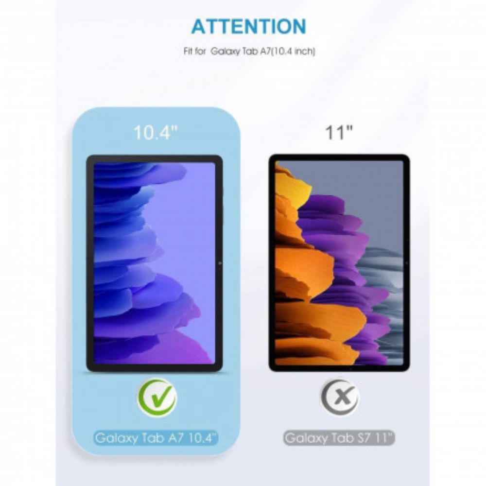 Schutz Aus Gehärtetem Glas Für Samsung Galaxy Tab A7 (2024)