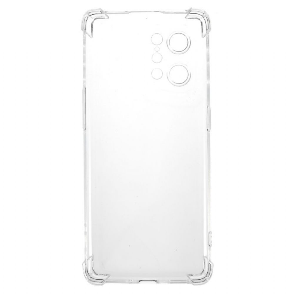 Handyhülle Für Oppo Find X5 Transparente Verstärkte Ecken