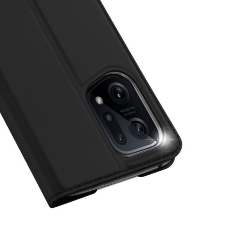 Schutzhülle Für Oppo Find X5 Flip Case Dux Ducis Pro-skin