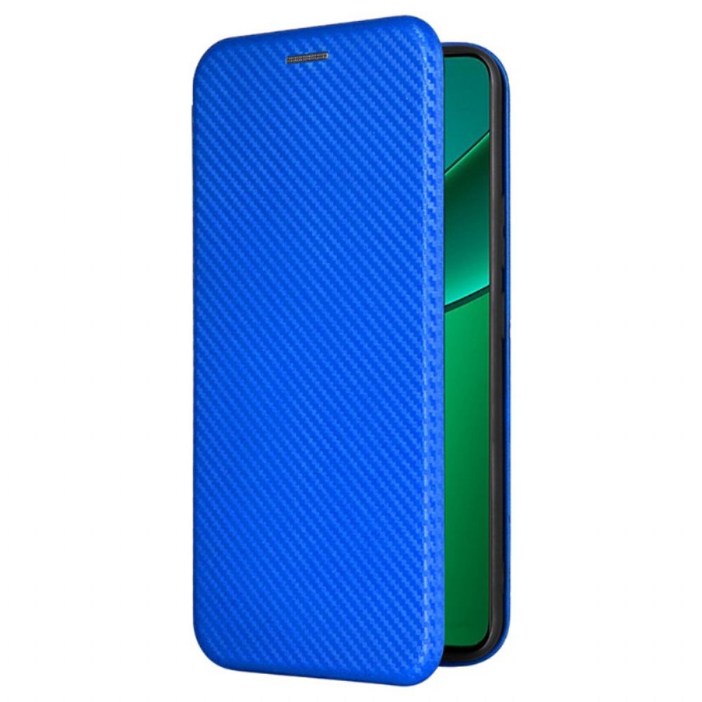 Flip Case Realme 12 Plus 5g Kohlefaser