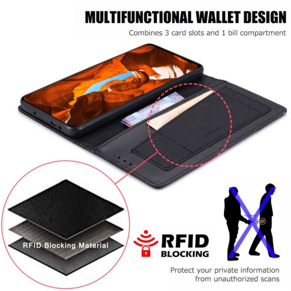 Flip Case Realme 12 Plus 5g Muxma Rfid-blockierung