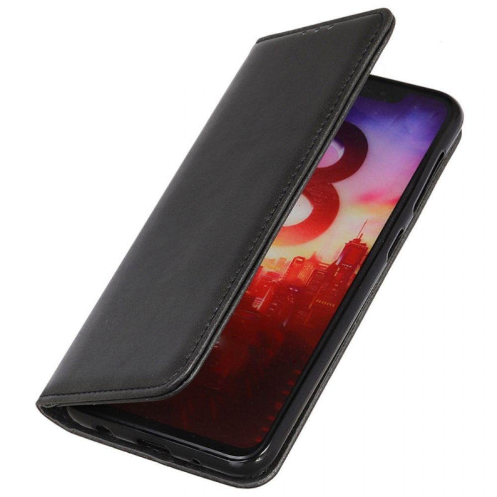 Flip Case Honor X9b / Magic 6 Lite Klassisches Spaltleder