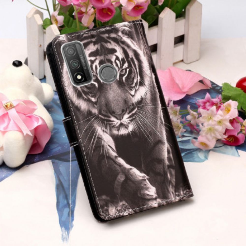 Flip Case Für Huawei P Smart 2024 Nachtiger