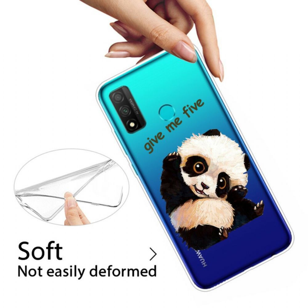 Hülle Für Huawei P Smart 2024 Transparenter Panda Gib Mir Fünf