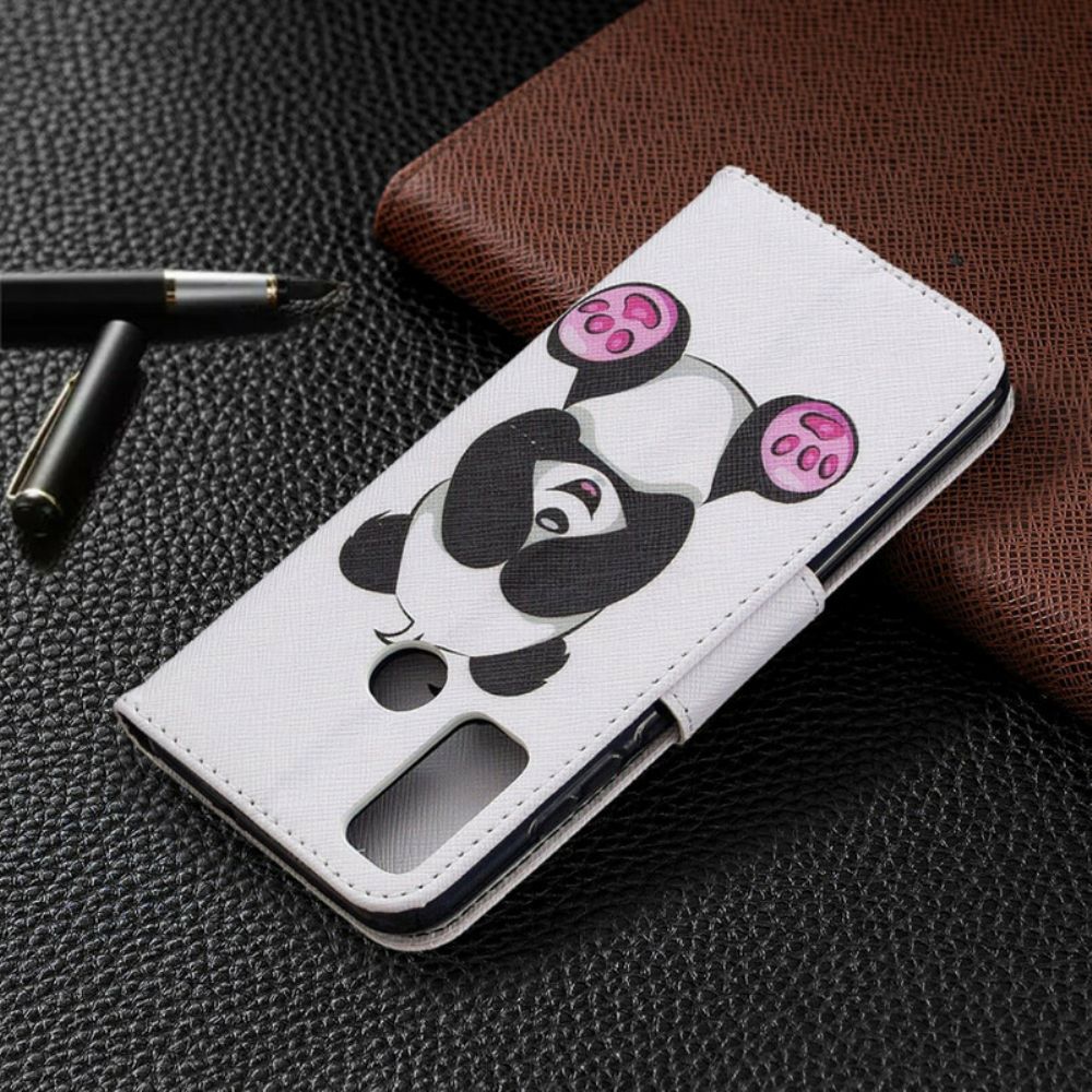 Lederhüllen Für Huawei P Smart 2024 Panda-spaß