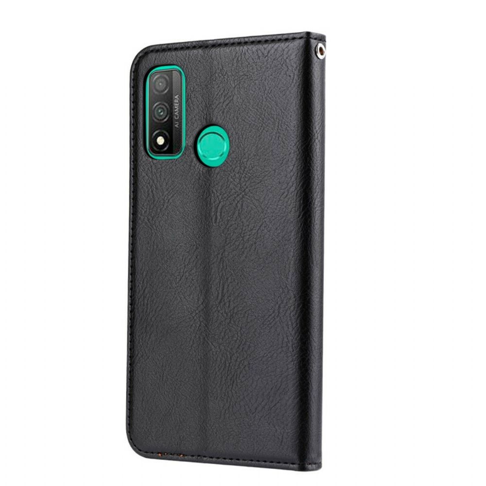 Schutzhülle Für Huawei P Smart 2024 Flip Case Kartenetui Aus Kunstleder