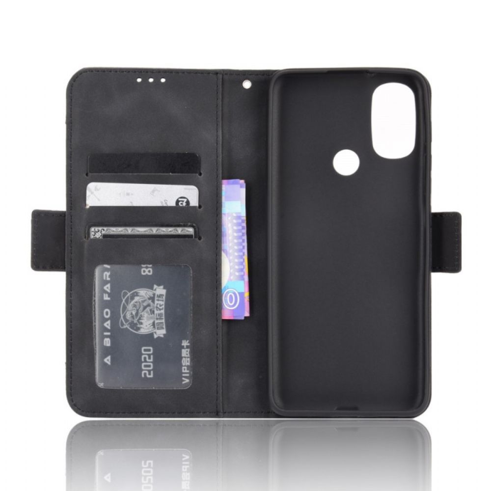 Flip Case Für Moto E40 / E30 / E20 Erstklassige Multi-karte