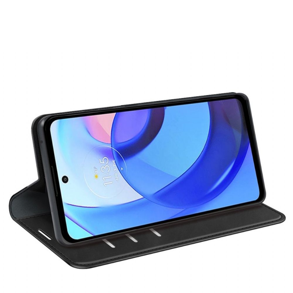 Schutzhülle Für Moto E40 / E30 / E20 Flip Case Hautzarte Weichheit