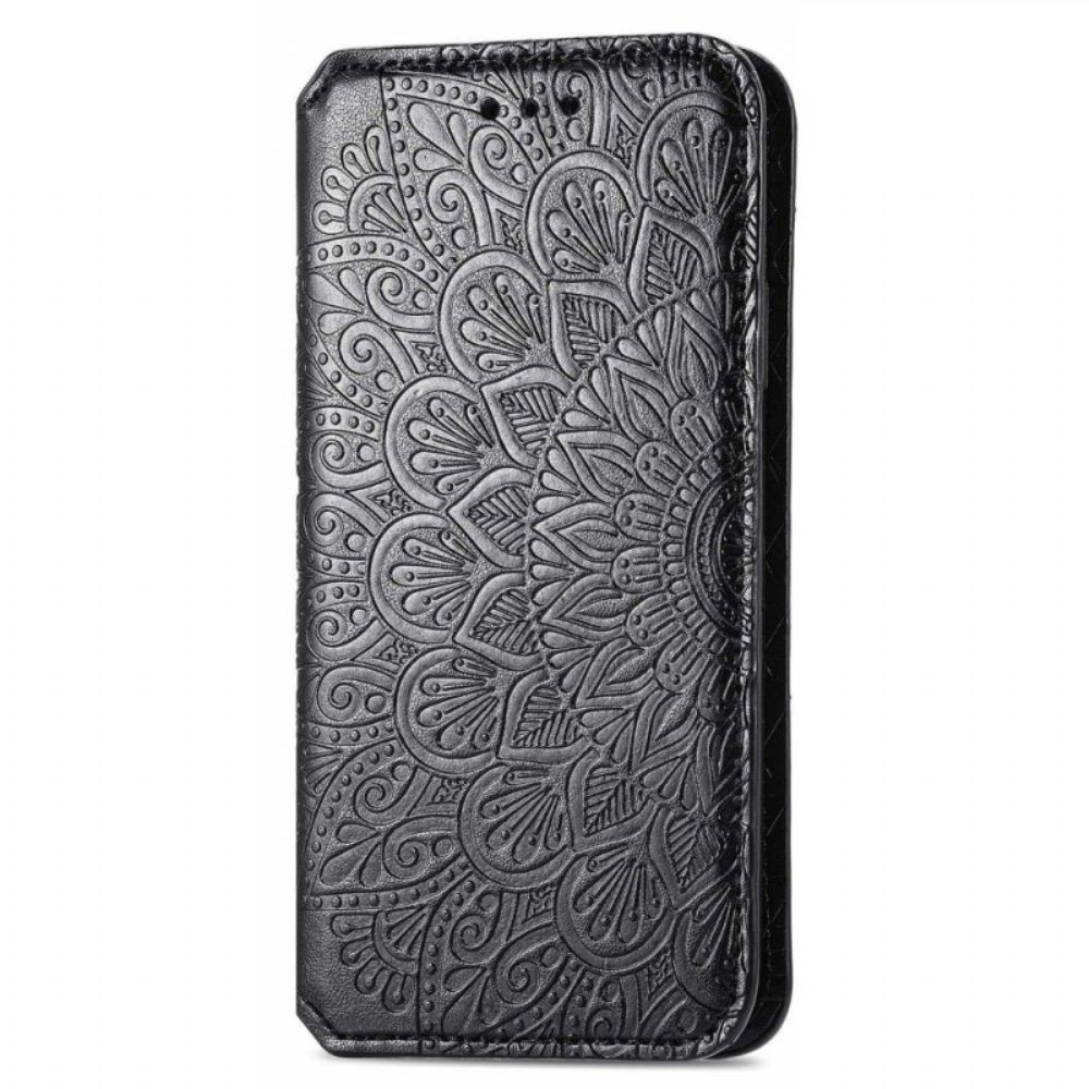 Schutzhülle Für Moto E40 / E30 / E20 Flip Case Mandalas