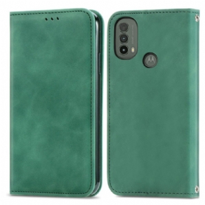 Schutzhülle Für Moto E40 / E30 / E20 Flip Case Skin-touch-design