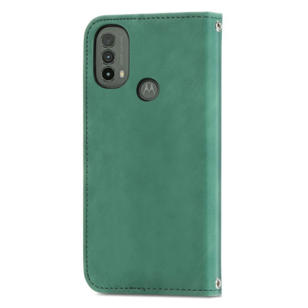 Schutzhülle Für Moto E40 / E30 / E20 Flip Case Skin-touch-design