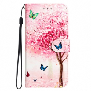 Lederhüllen Xiaomi 14t Kirschblüte