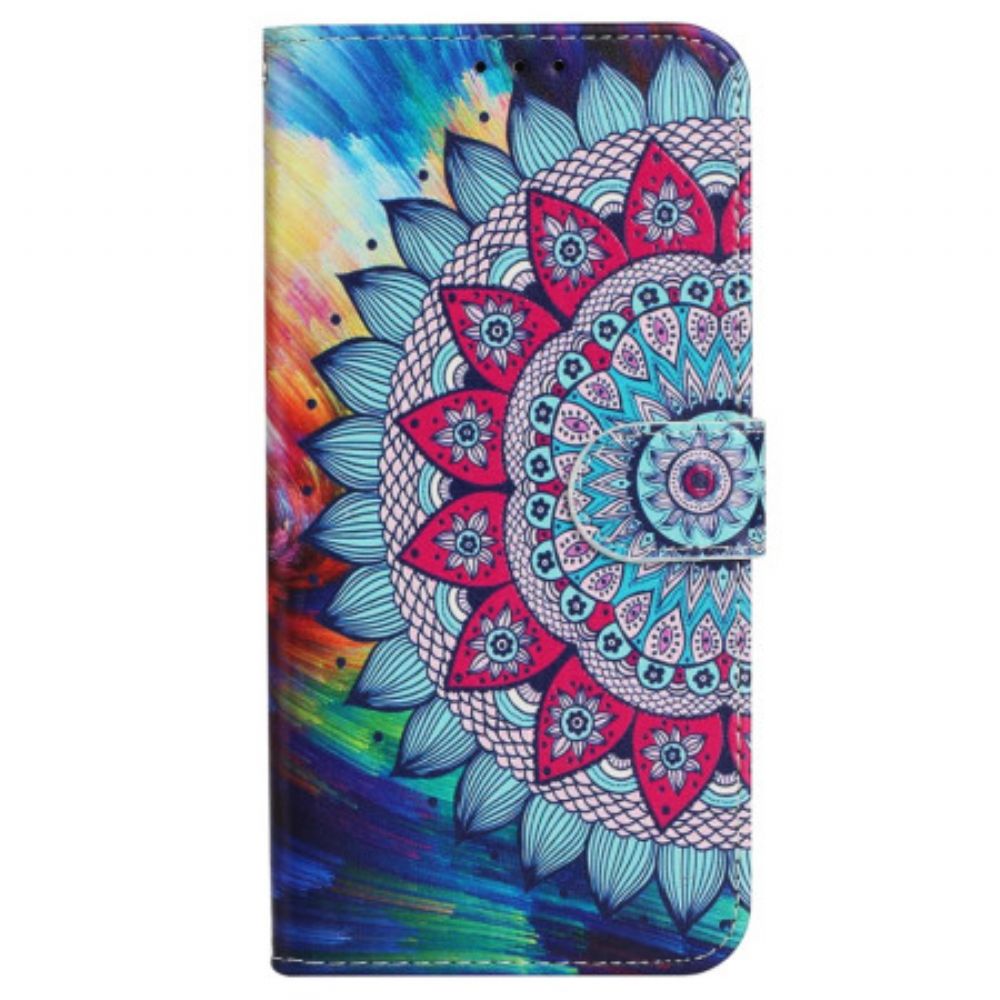 Lederhüllen Xiaomi 14t Mandala Premium