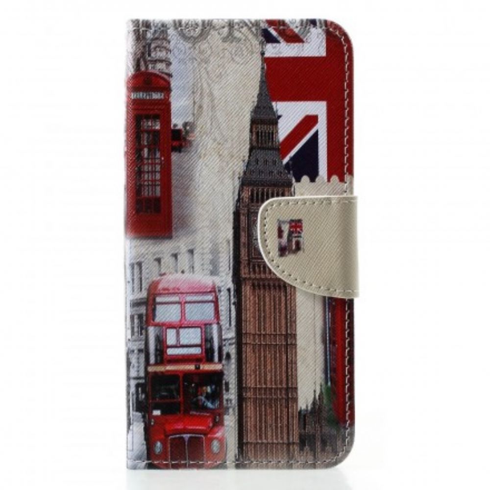 Flip Case Für Huawei P30 Pro Londoner Leben