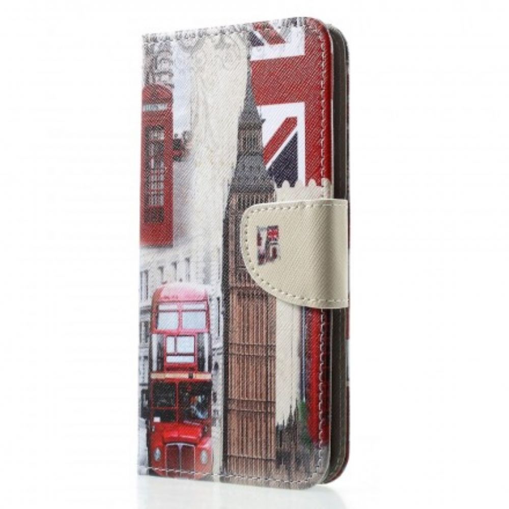 Flip Case Für Huawei P30 Pro Londoner Leben