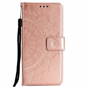 Flip Case Für Huawei P30 Pro Sonnen-mandala