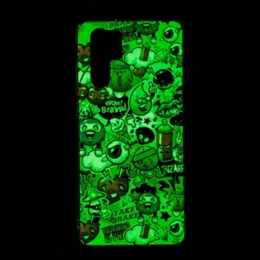 Hülle Für Huawei P30 Pro Fluoreszierender Wahnsinn