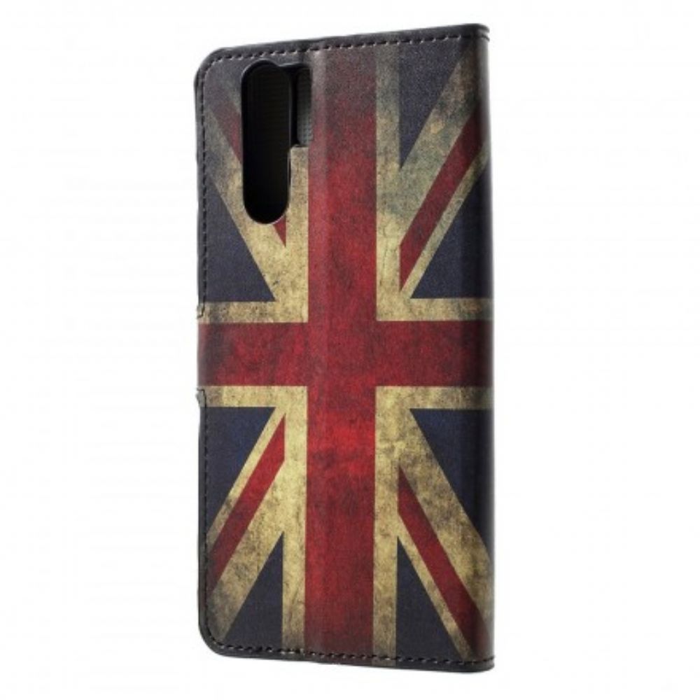 Lederhüllen Für Huawei P30 Pro England-flagge