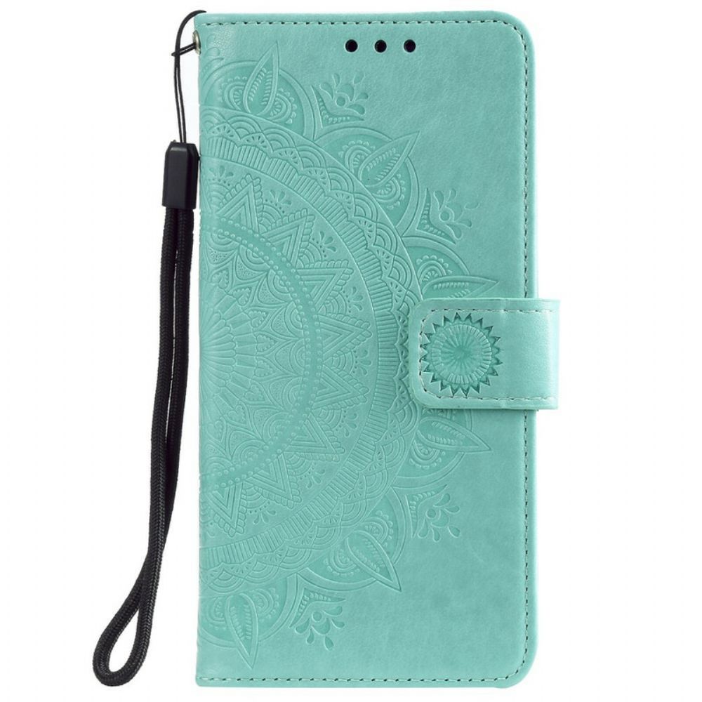 Flip Case Für Xiaomi Mi 9T / Mi 9T Pro Sonnen-mandala