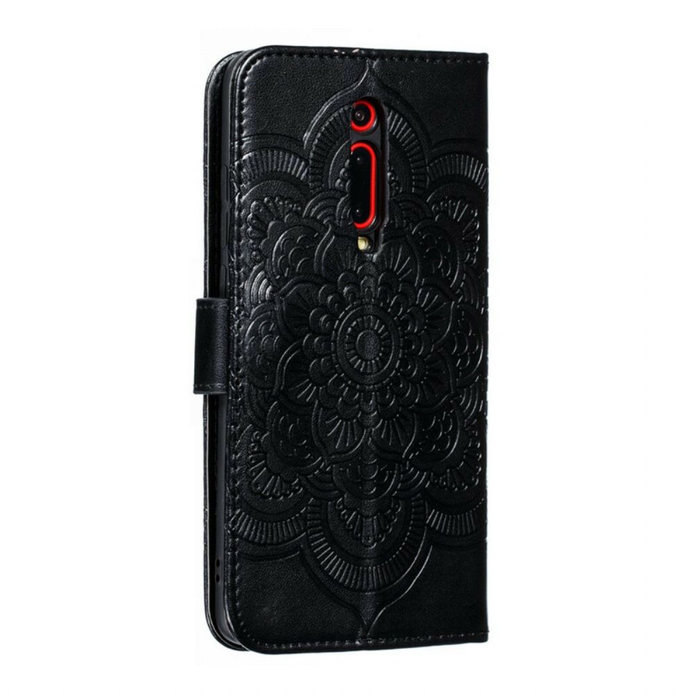 Flip Case Für Xiaomi Mi 9T / Mi 9T Pro Vollständiges Mandala