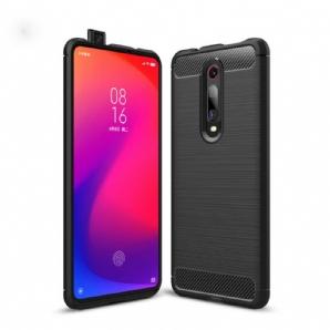 Hülle Für Xiaomi Mi 9T / Mi 9T Pro Gebürstete Kohlefaser