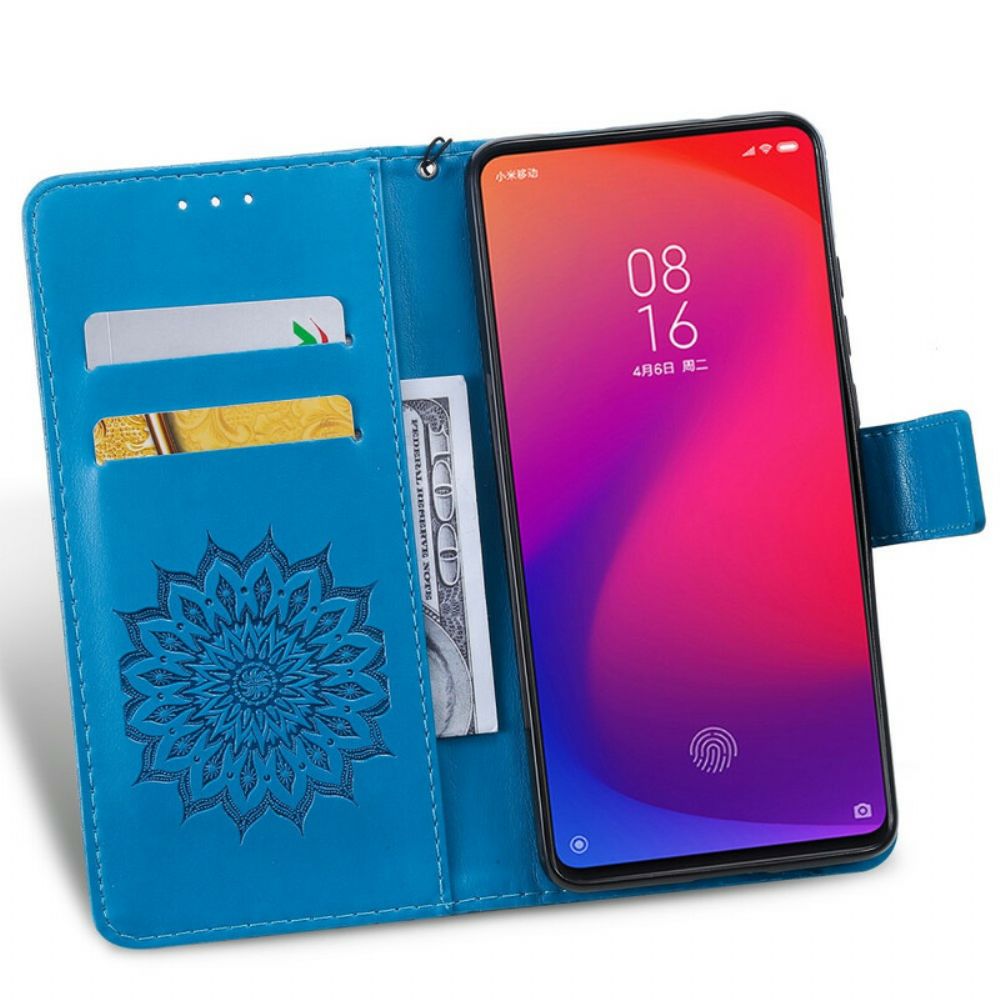 Lederhüllen Für Xiaomi Mi 9T / Mi 9T Pro Sonnenblume