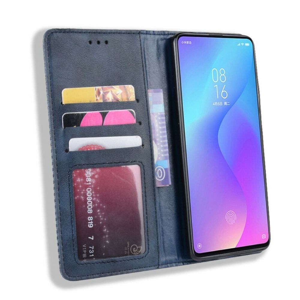 Schutzhülle Für Xiaomi Mi 9T / Mi 9T Pro Flip Case Gestyltes Kunstleder