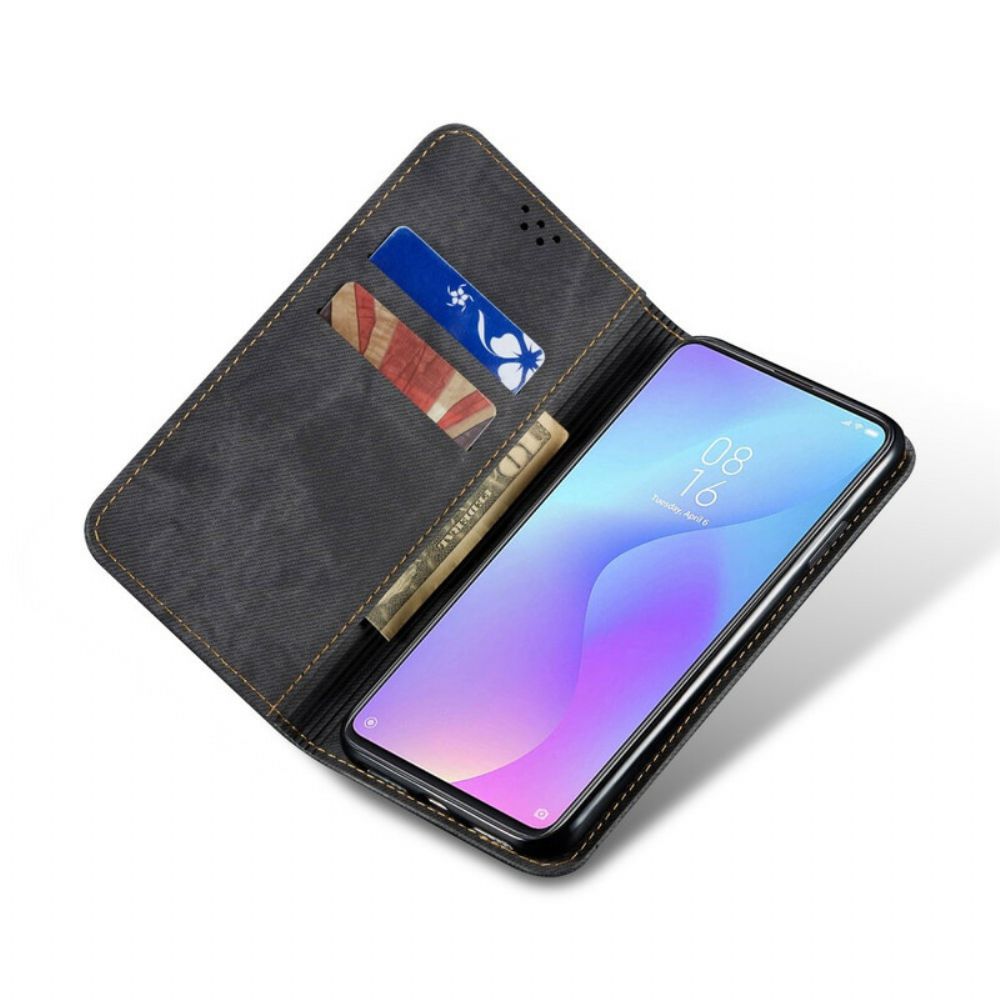 Schutzhülle Für Xiaomi Mi 9T / Mi 9T Pro Flip Case Jeansstoff