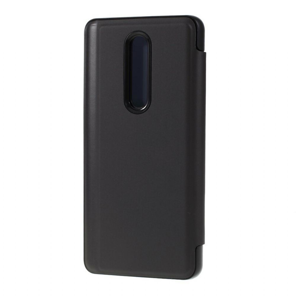 Schutzhülle Für Xiaomi Mi 9T / Mi 9T Pro Flip Case Spiegel- Und Ledereffekt