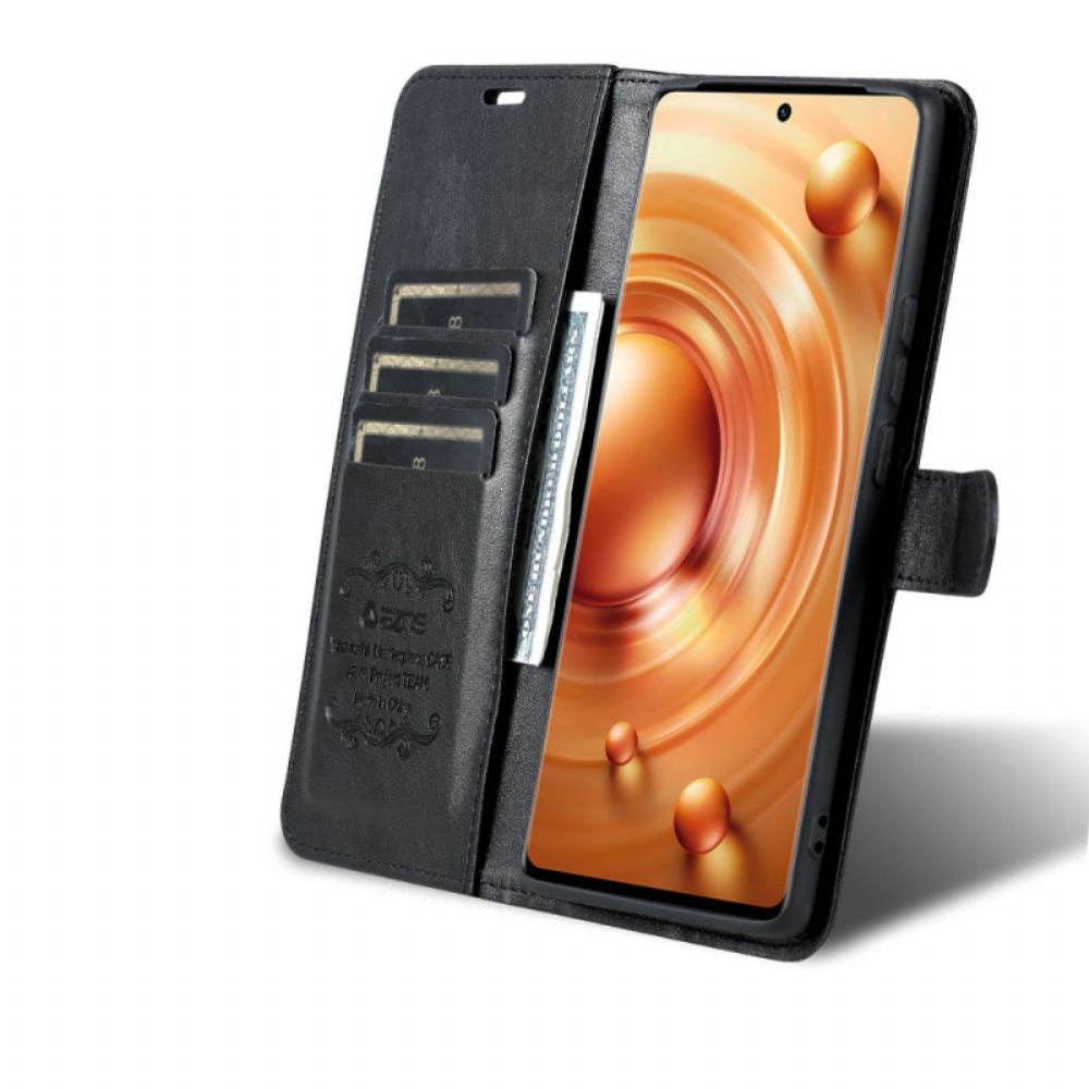 Flip Case Für Vivo X80 Pro Azns Kunstleder