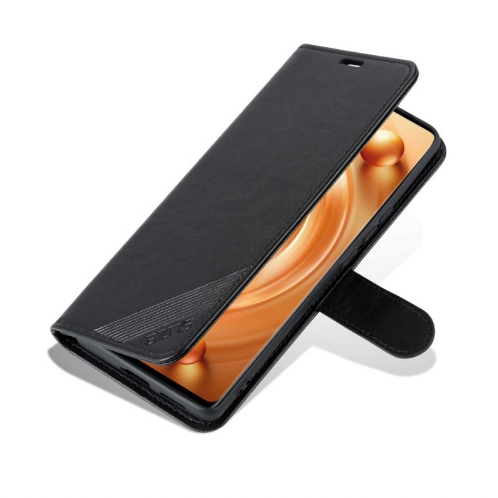 Flip Case Für Vivo X80 Pro Azns Kunstleder